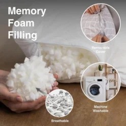 Pharmedoc Pregnancy Pillows, Shredded Memory Foam, Maternity Pillow For Sleeping -Cozy Bedding Home GUEST 8f35a580 3450 4693 a237 f493309314f5