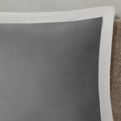 8pc Wilona Embroidered Comforter Set Gray - 510 Design -Cozy Bedding Home GUEST 8f750d97 12e2 4dd0 b306 d69b888b8e4e