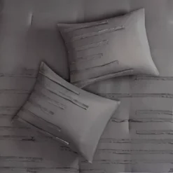 8pc Jaine Comforter Set Gray -Cozy Bedding Home GUEST 91afbba4 2c3b 4efd b985 0aa93e3dd32f