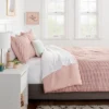 Strawberry Print Reversible Microfiber Comforter & Sheet Set Light Pink - Room Essentials™ 2 Strawberry Print Reversible Microfiber Comforter & Sheet Set Light Pink - Room Essentials™ -Cozy Bedding Home GUEST 939e58b8 3b2c 4e33 b176 fc58f22f50ec