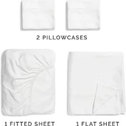 Rayon From Bamboo 4 Piece Deep Pocket Cooling Sheet Set