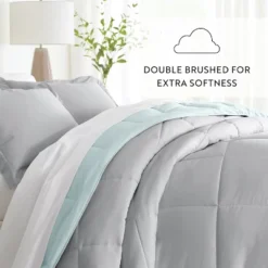 Reversible Comforter And Shams Set, Ultra Soft, Easy Care, - Becky Cameron -Cozy Bedding Home GUEST 941c01b3 7027 4508 aa4a a48f1ae03c52