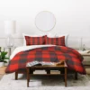 Zoe Wodarz Winter Cabin Plaid Duvet Cover -Cozy Bedding Home GUEST 941f7888 6065 4bed 95dd 7c8f63253a9c