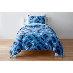 Saturday Park Gamer Duvet Cover & Sham Set -Cozy Bedding Home GUEST 9586daef 4850 479d b905 dc52b5e90ffb