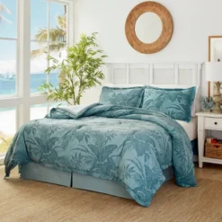 Abalone Queen Comforter Set Blue - Tommy Bahama