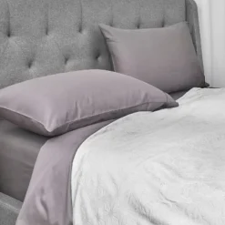 48"x72" Clean Comfort 20lbs Weighted Blanket With Removable Cover Gray - Sealy -Cozy Bedding Home GUEST a084bc57 33f2 40bc a761 1e400b282c6d