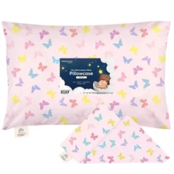 KeaBabies Toddler Pillowcase For 13X18 Pillow, Organic Toddler Pillow Case, Travel Pillow Case Cover -Cozy Bedding Home GUEST a15dae53 a5a8 4f82 8bf3 f0f651e82a99
