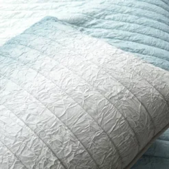 3pc Crinkle Ombre Quilt Set - Lush Décor -Cozy Bedding Home GUEST a2a69839 ac02 4c13 ae86 5137436e4a67