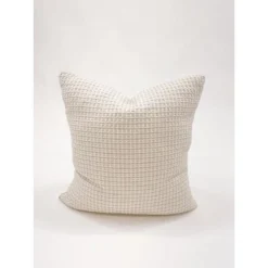 20x20 Down Alternative Cotton Waffle Weave Pillow - Anaya -Cozy Bedding Home GUEST a3bf554e 8842 4d40 8844 511732e3d8f0
