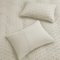 Peace Nest Ultra-Lightweight Microfiber Clipped Duvet Cover Set With Circle Pattern 9 Peace Nest Ultra-Lightweight Microfiber Clipped Duvet Cover Set With Circle Pattern -Cozy Bedding Home GUEST a50d4c36 d2b3 4672 8bc1 aecc5c3487a6