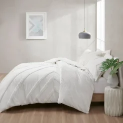 Jasper Cotton Chenille Comforter Set - Urban Habitat -Cozy Bedding Home GUEST a55c0197 592b 4719 ada7 26a23f7f4a25