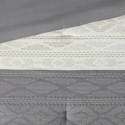 8pc Wilona Embroidered Comforter Set Gray - 510 Design -Cozy Bedding Home GUEST a6c3a709 de39 4208 a1f2 b50faabba966