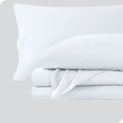 400 Thread Count Organic Cotton Sateen Bed Sheet Set By Bare Home -Cozy Bedding Home GUEST a6c449c1 e6d8 44d5 bde7 f13c4b6c5b67