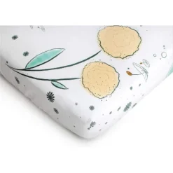 JumpOff Jo Fitted Crib Sheet - Cotton Crib Sheet For Standard Sized Crib Mattresses - Hypoallergenic And Breathable - 28 X 52 Inches -Cozy Bedding Home GUEST a7d282d5 8ca4 4f15 a302 b59d5c293566