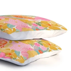 Deny Designs Megan Galante 60s Retro Floral King Duvet Cover Set Gold -Cozy Bedding Home GUEST a82b6c99 b191 4f65 8f7d ccae50c37972