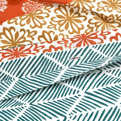 3pc Bohemian Stripe Cotton Duvet Cover Set - Lush Décor 6 3pc Bohemian Stripe Cotton Duvet Cover Set - Lush Décor - Image 4