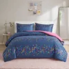 Teen Intelligent Design Thea Rainbow Metallic Dot Duvet Cover Set -Cozy Bedding Home GUEST ab739a49 6732 4b8c 88f1 12d8e1694d68