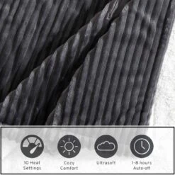 Eddie Bauer Queen Mountain Valley Blanket Gray -Cozy Bedding Home GUEST ac45c1b1 2c72 48a5 9790 0826cc76eca7