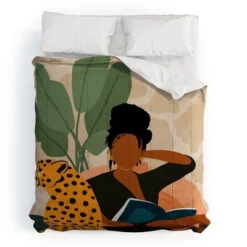 Domonique Brown Stay Home No. 1 Comforter Set - Deny Designs -Cozy Bedding Home GUEST ad301076 49bb 47e5 bc05 21178a914202