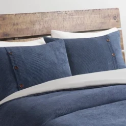 Madison Park Dallas Corduroy Duvet Cover Set -Cozy Bedding Home GUEST ada8176d 68de 4c40 a51c f2fe0fb99e50