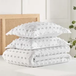White Pom Pom Comforter Set - Levtex Home -Cozy Bedding Home GUEST adf6b2cc 105b 4aea 8623 3a04eed14af7