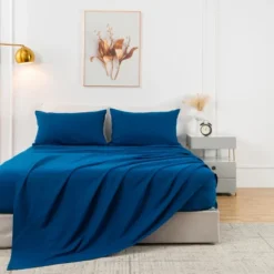 Alpine Swiss 4 Piece Microfiber Bed Sheet Set King Queen Super Soft Hotel Luxury Bedding Pillowcases Sheets 16 Inch Deep Pocket 12 Alpine Swiss 4 Piece Microfiber Bed Sheet Set King Queen Super Soft Hotel Luxury Bedding Pillowcases Sheets 16 Inch Deep Pocket -Cozy Bedding Home GUEST ae683ffb 4994 489f b852 45a85d230433