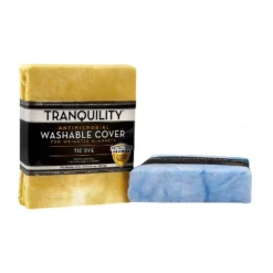 Washable Cover For Weighted Blanket Yellow Tie Dye - Tranquility -Cozy Bedding Home GUEST b02b96ca a432 4069 a778 8bcf1c2a9ca9