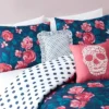 Sonya Comforter Set Dark Blue/Pink - Mudd -Cozy Bedding Home GUEST b4396dcb eda2 4e1a b327 22e1678f12c5