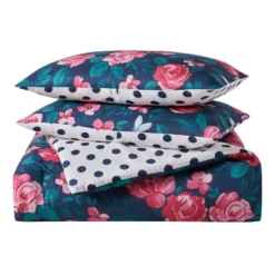 Sonya Comforter Set Dark Blue/Pink - Mudd -Cozy Bedding Home GUEST b49c8765 ba7c 424a b467 66d37d33cd78
