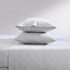 Laura Ashley Cotton Percale Printed Sheet Collection - Deep Pocket -Soft & Cool Feel -Cozy Bedding Home GUEST b6169f26 1825 4c48 be08 7cc752493910