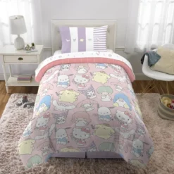 Hello Kitty Twin Comforter -Cozy Bedding Home GUEST b668a8f7 f3a1 4626 a40c d19332ee6c65