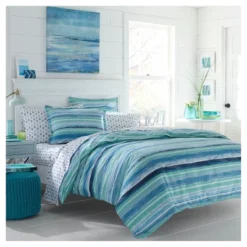 Aqua Alex Duvet Cover Set - Poppy & Fritz® -Cozy Bedding Home GUEST b9ed2cc0 46f7 4789 924a 7a2ea3f9d70e