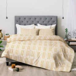 Dotty Boho Geometric Cotton Comforter & Sham Set - Deny Designs 7 Dotty Boho Geometric Cotton Comforter & Sham Set - Deny Designs -Cozy Bedding Home GUEST bc7e60c7 d617 459a 8e0c e4c8be19f0e9