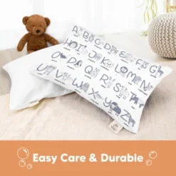 KeaBabies Toddler Pillowcase For 13X18 Pillow, Organic Toddler Pillow Case, Travel Pillow Case Cover -Cozy Bedding Home GUEST bf51fe19 245e 400d b8ab 783210172c6d