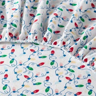 Holiday Flannel Sheet Set - Wondershop™ 5 Holiday Flannel Sheet Set - Wondershop™ - Image 3