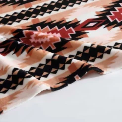 Wrangler 50"x70" Plains Creek Throw Blanket Orange -Cozy Bedding Home GUEST c64efbbb 9170 4d45 a43d bd5150cec847