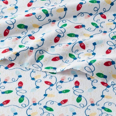 Holiday Flannel Sheet Set - Wondershop™ 4 Holiday Flannel Sheet Set - Wondershop™ - Image 2