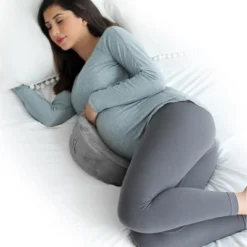 PharMeDoc Mommy Wedge Pregnancy Wedge Pillow - Memory Foam Maternity Support For Back, Belly, Knees -Cozy Bedding Home GUEST c807f8e4 9912 4f46 af8b 0389f82f0e8e
