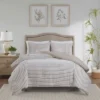 Madison Park 3pc River Clipped Jacquard Duvet Cover Set Off-White -Cozy Bedding Home GUEST c9a94e2d 3528 45f4 8125 0921cf856c58