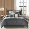 Warren Herringbone Comforter Set -Cozy Bedding Home GUEST cbe89444 9e32 4630 b6aa de3797098797