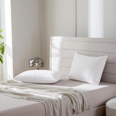 Aghana Digitals Fluffy Organic Cotton Bed Pillows Set Of 2, Queen Size 6 Aghana Digitals Fluffy Organic Cotton Bed Pillows Set Of 2, Queen Size - Image 4