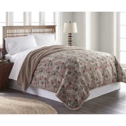 Micro Flannel Reverse Premium Sheet Blanket By Shavel Home Products