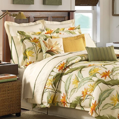 Birds Of Paradise Comforter Set - Tommy Bahama 3 Birds Of Paradise Comforter Set - Tommy Bahama