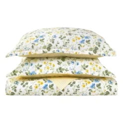 Meadow Floral 100% Cotton Duvet Cover & Sham Set White/Blue - Laura Ashley 13 Meadow Floral 100% Cotton Duvet Cover & Sham Set White/Blue - Laura Ashley -Cozy Bedding Home GUEST cf3d4b31 ad49 47a0 8e4c 2ef93b018fdd