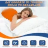 Itopfox Cooling Memory Foam Pillows, Firm And Soft Adjustable Pillow Set For Side, Back Or Stomach Sleepers 1 Itopfox Cooling Memory Foam Pillows, Firm And Soft Adjustable Pillow Set For Side, Back Or Stomach Sleepers -Cozy Bedding Home GUEST cff21f83 b502 47d5 893e 2bf178f46e46