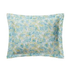 Happy Floral Microfiber Duvet Set Blue - Poppy & Fritz -Cozy Bedding Home GUEST d12c5bd3 b086 4638 b186 066075e924de