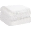 PiccoCasa Luxury Soft Fluffy Shaggy Faux Fur Bed Blanket 1 Pc -Cozy Bedding Home GUEST d166cdb0 d5fe 4a3a a43e 0a97d0d12bbf