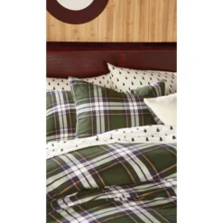 3Pc Newfield Plaid Comforter Set Green - G.H. Bass 12 3Pc Newfield Plaid Comforter Set Green - G.H. Bass -Cozy Bedding Home GUEST d20940de 462d 4cf3 8239 cb211409176b
