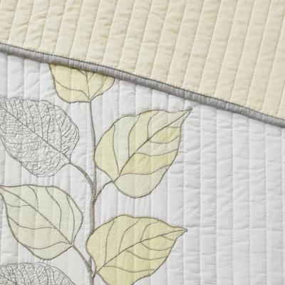 6pc Marissa Reversible Quilted Coverlet Set - Madison Park 6 6pc Marissa Reversible Quilted Coverlet Set - Madison Park - Image 4