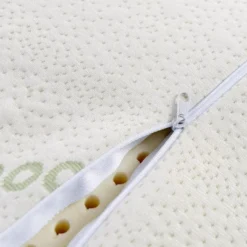 Cheer Collection Contoured Latex Memory Foam Pillow With Washable Cover - White (24" X 16" X 4") 10 Cheer Collection Contoured Latex Memory Foam Pillow With Washable Cover - White (24" X 16" X 4") -Cozy Bedding Home GUEST d3b0a09c 33ed 4587 8ecc 302ef6f7e344